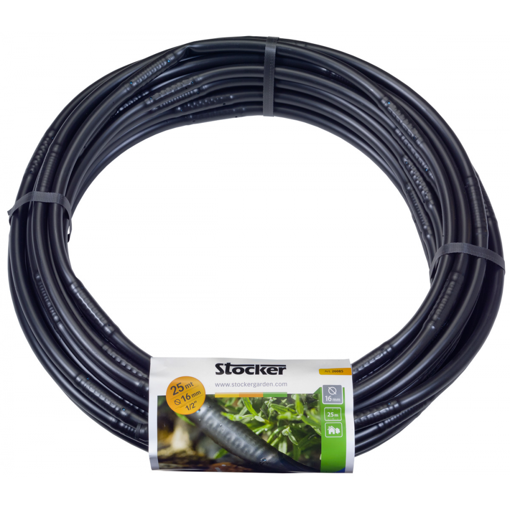 Tubo Da Giardino STOCKER EOS 50 Metri – Diametro 3/4 – Resistente E Flessibile Per Innaffiare