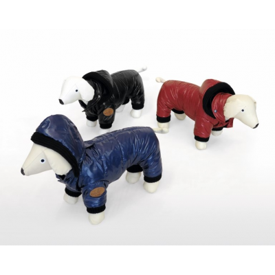 Dog Line Cappottino per Cani Imbottito Zermatt 33 Blu