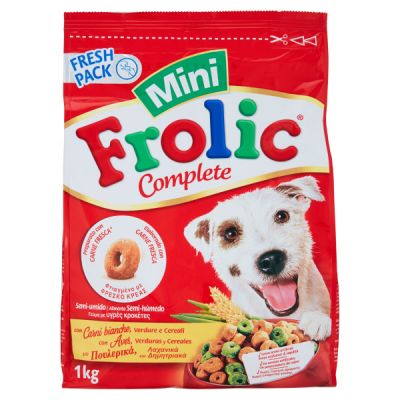Frolic Complete Mini con Pollame, Verdure e Cereali 1kg