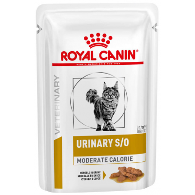 Royal Canin Veterinary Urinary S/O Moderate Calorie 12x85g busta