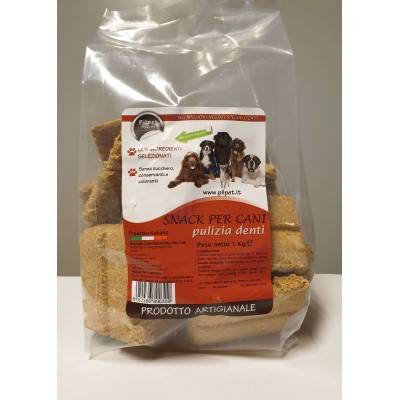 Pilpet Biscotti per Cani per la Pulizia dei Denti 1kg