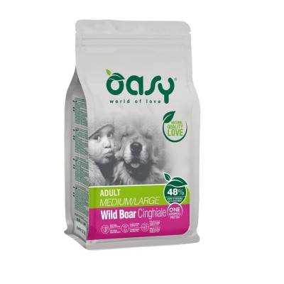 Oasy Dog One Protein Adult Medium/Large Cinghiale