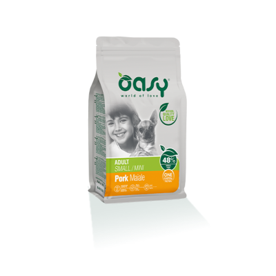 Oasy Dog One Protein Adult Small/Mini Maiale