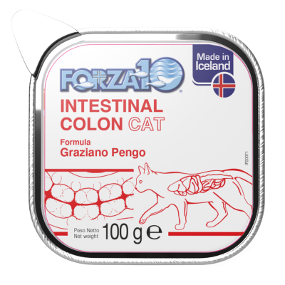 Forza 10 Active Vaschetta Intestinal Colon Gatto 100g