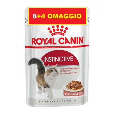 Royal Canin Instinctive Salsa busta 85g 8+4 Omaggio