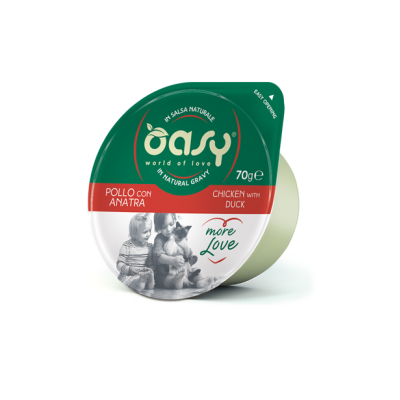Oasy Cat More Love Green Cup 70g