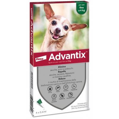Advantix Spot-On per Cani fino a 4kg