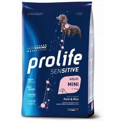 Prolife Sensitive Mini Adult Pork & Rice