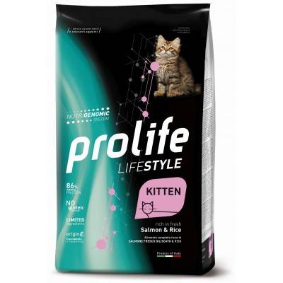 Prolife Lifestyle Kitten Salmon & Rice