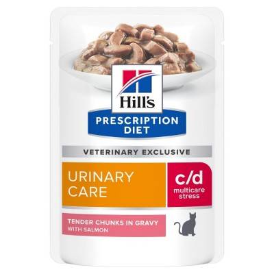 Hill's Prescription Diet Feline C/d Urinary Stress busta 12x85g