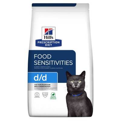 Hill's Prescription Diet Feline d/d Duck & Green Pea 1,5kg