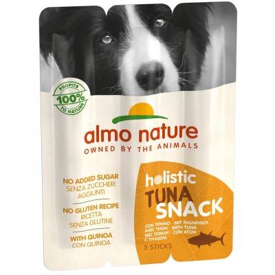 Almo Nature Holistic Snack per Cani con Tonno 3 stick da 10g