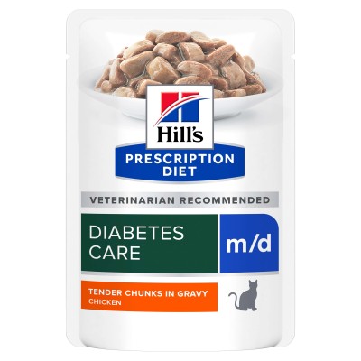 Hill's Prescription Diet Feline M/D Diabetes Care busta 85g