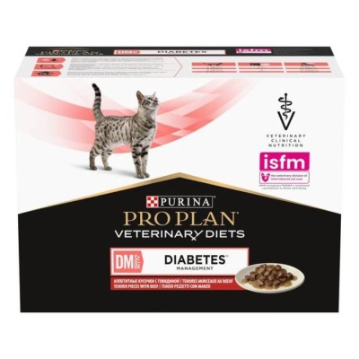 Purina Pro Plan Veterinary Diets DM Diabetes Management Umido 85g
