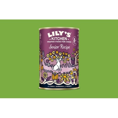Lily's Kitchen Senior Tacchino Lattina 400g