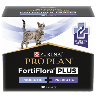 Pro Plan Fortiflora Plus per Gatti 30 bustine x 1,5g