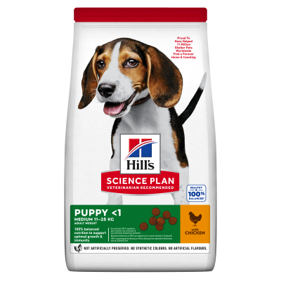 Hill's Science Plan Medium Puppy Alimento per Cuccioli con Pollo