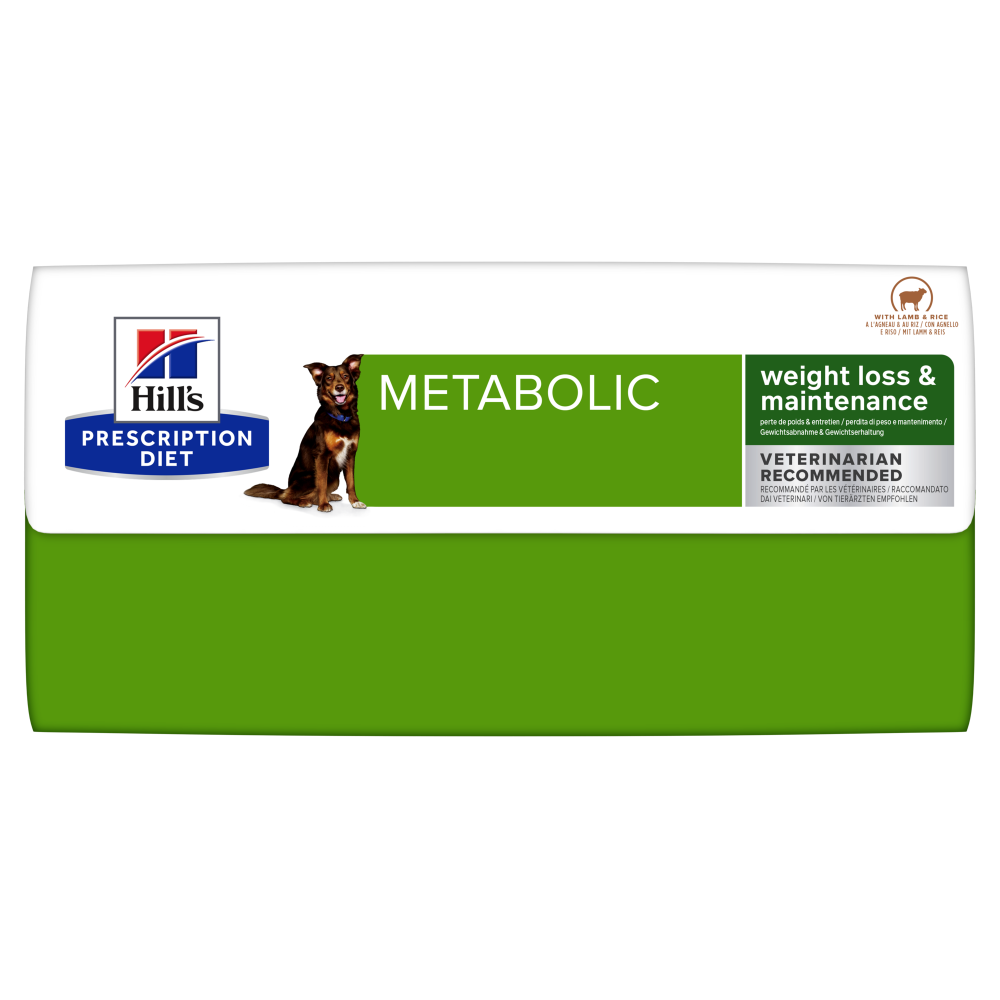 Hill s Prescription Diet Canine Metabolic Agnello 12kg