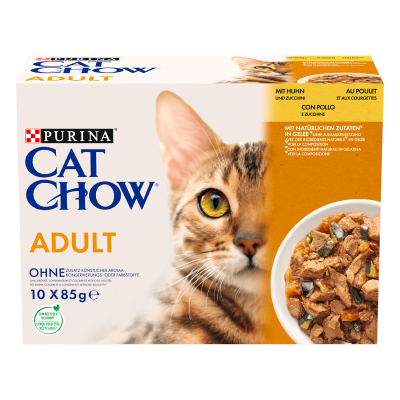 Cat Chow Adult Multipack Bustine 10x85g