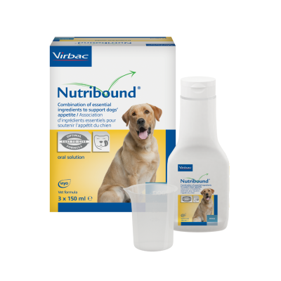 Virbac Nutribond Supplemento Nutrizionale Immunomodulante e Antinfiammatorio Cane 3x150ml