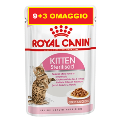 Royal Canin Kitten Sterilised 9+3 bustine 85g