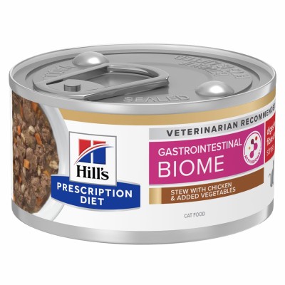 Hill's Prescription Diet Gastrointestinal Biome Stress Spezzatino al Pollo con Verdure 85g