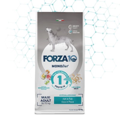 Forza 10 Maxi Diet Low Grain al Pesce 12kg