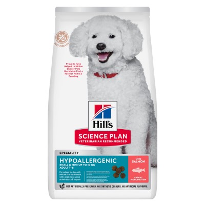 Science Plan Canine Small&Mini Adult Hypoallergenic Salmone