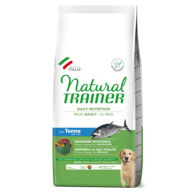 Trainer Natural Adult Maxi Tonno 12kg crocchetta