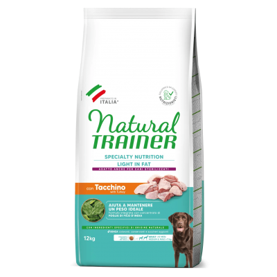 Trainer Natural Adult Medium & Maxi light in fat Tacchino crocchetta