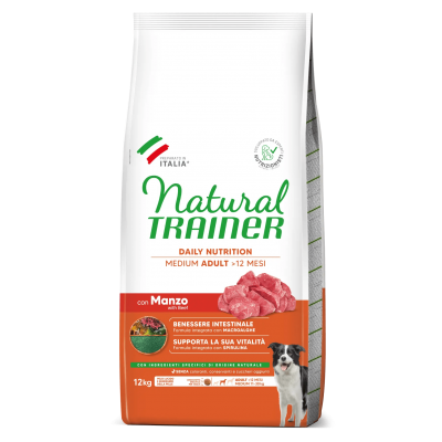 Trainer Natural Adult Medium Manzo crocchetta