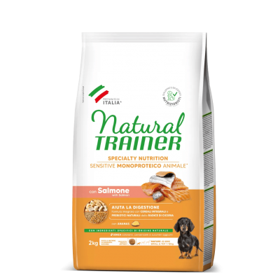 Trainer Natural Small&Toy Sensitive Maturity Salmone 2kg