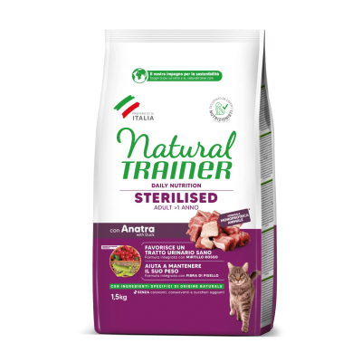 Trainer Natural Sterilised Anatra crocchetta