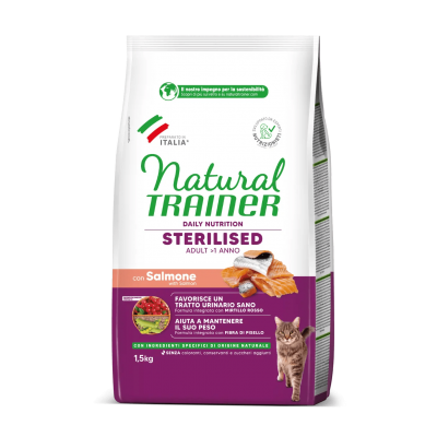 Trainer Natural Sterilised Salmone crocchetta