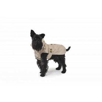 Fashion Dog Impermeabile con Ecopelliccia Staccabile 242 Taglia 36