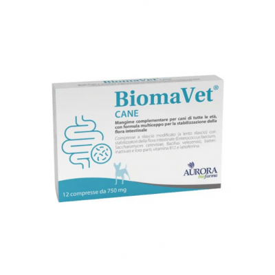 Aurora Biofarma Biomavet Cane 12 Compresse