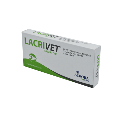Aurora Biofarma Lacrivet Salviettine 15 Pezzi