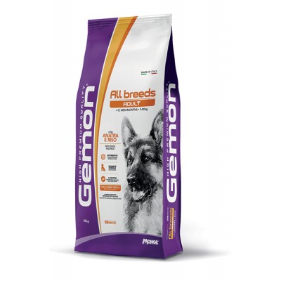 Monge Gemon All Breed Adult con Anatra e Riso 15kg