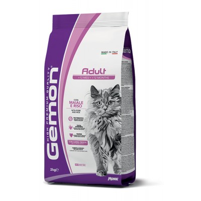 Monge Gemon Gatto Adult Maiale e Riso 2kg