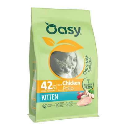 Oasy Cat Original Kitten Pollo 1,5kg