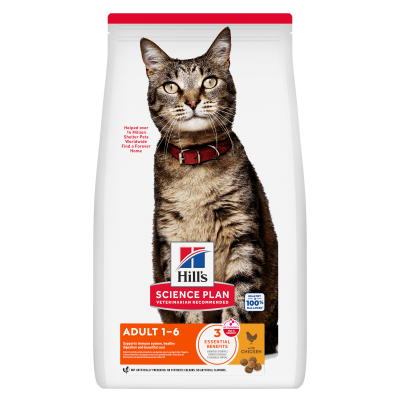 Hill's Science Plan Adult Alimento per Gatti al Pollo