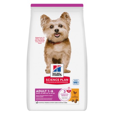 Hill's Science Plan Small & Mini Adult Alimento per Cani con Pollo