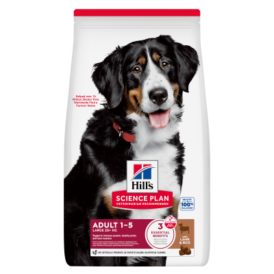Hill's Science Plan Large Breed Adult Alimento Per Cani con Agnello e Riso 14kg