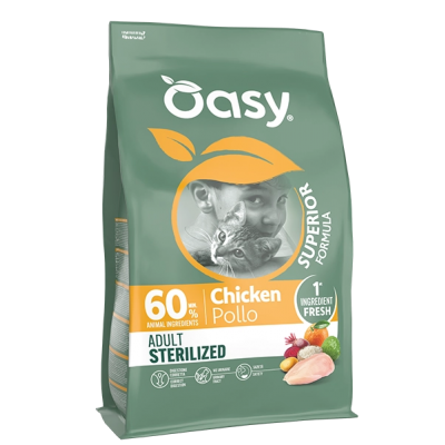Oasy Cat Superior Sterilized Pollo