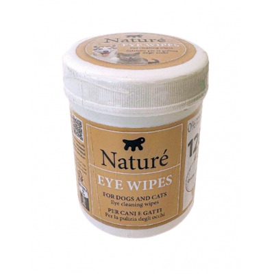 Ferplast Naturè Salviettine per la Pluzia degli Occhi di Cani e Gatti 120 pezzi
