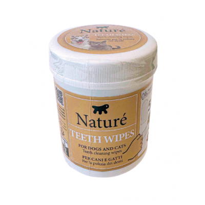 Ferplast Naturè Salviettine per la Pluzia dei Denti di Cani e Gatti 50 pezzi