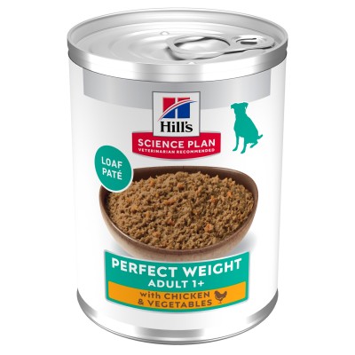 Hill's Science Plan Perfect Weight Adult Pollo e Verdure 370gr