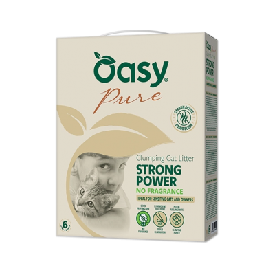 Oasy Lettiera Pure Strong Power No Fragrance 10 lt