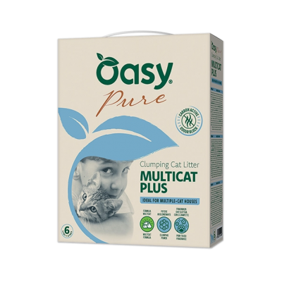 Oasy Lettiera Pure Multicat Plus 10lt