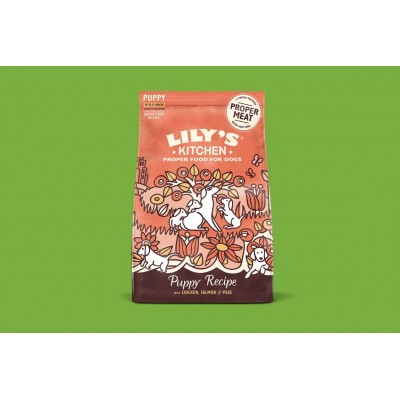 Lily's Kitchen Puppy Recipe con Salmone, Pollo e Piselli 7kg